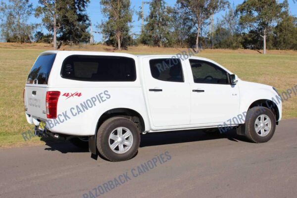 Isuzu D-Max Razorback Steel Canopy