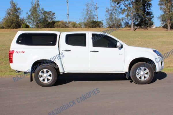 Isuzu D-Max Razorback Steel Canopy