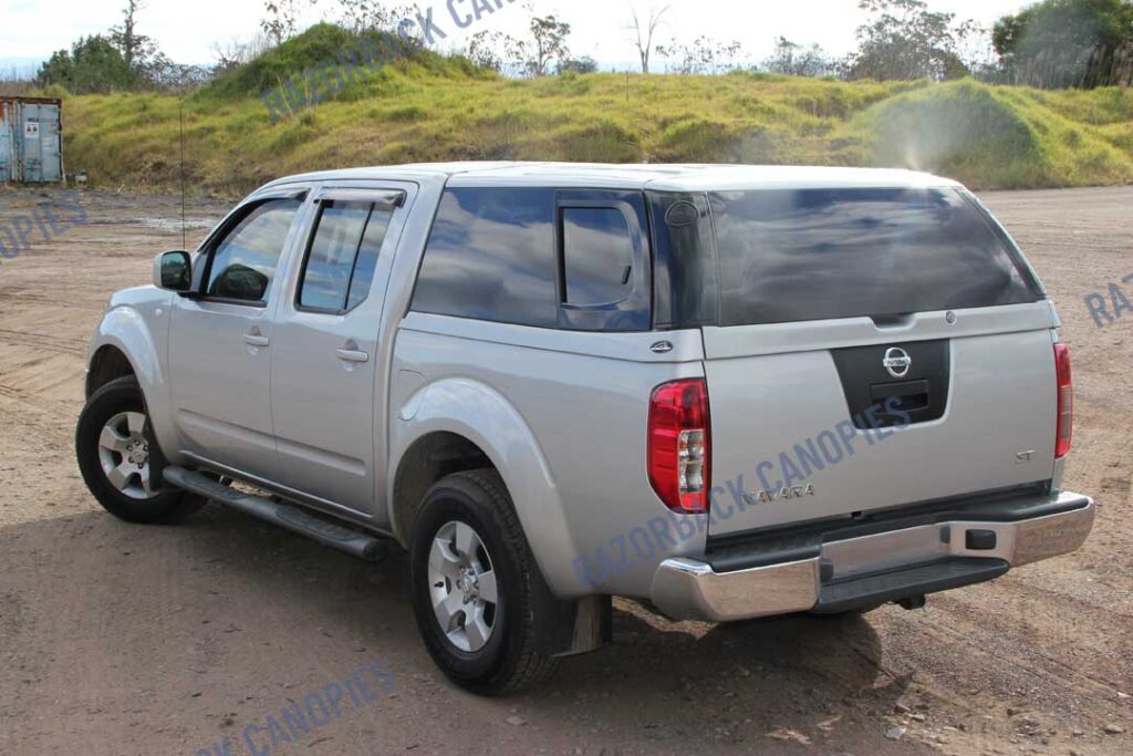 Nissan Navara D40 SMM Steel Canopy | Razorback Canopies