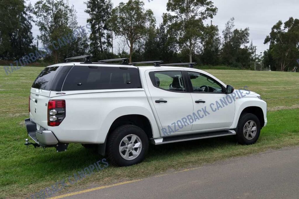 Mitsubishi Triton MR SMM Steel Canopy | Razorback Canopies