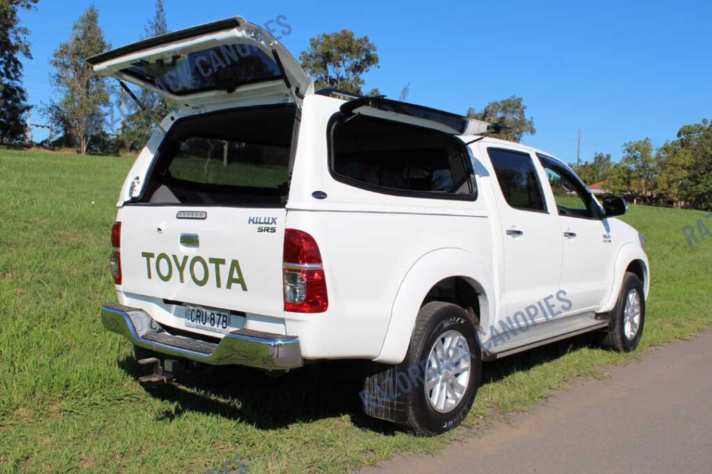 Toyota Hilux SMM Steel Canopy Razorback Canopies