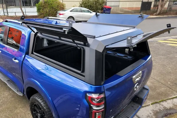 GWM CANNON - DUAL CAB TITAN HYBRID STAINLESS STEEL CANOPY (2020+) - Image 13