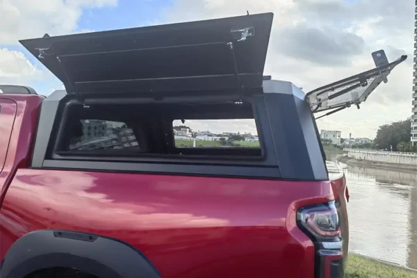 GWM CANNON - DUAL CAB TITAN HYBRID STAINLESS STEEL CANOPY (2020+) - Image 4