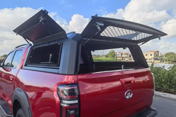 GWM CANNON - DUAL CAB TITAN HYBRID STAINLESS STEEL CANOPY (2020+) - Image 3