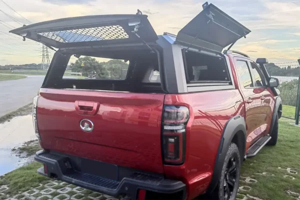 GWM CANNON - DUAL CAB TITAN HYBRID STAINLESS STEEL CANOPY (2020+) - Image 2