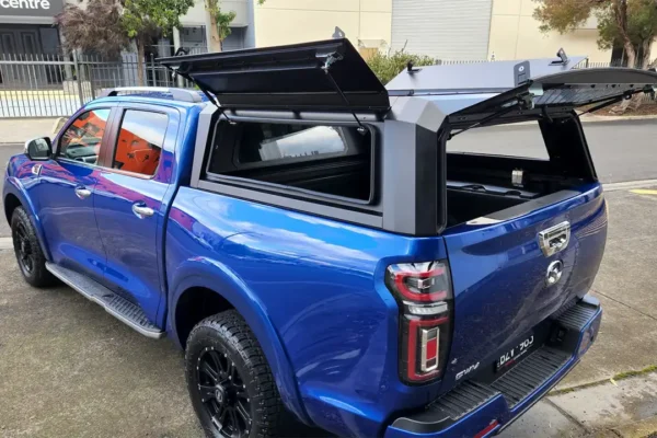 GWM CANNON - DUAL CAB TITAN HYBRID STAINLESS STEEL CANOPY (2020+) - Image 12