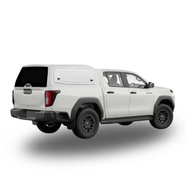 New Toyota Hilux 2026 Steel Tradesman Canopy | Razorback Canopies