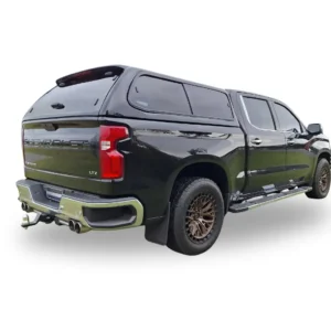 Chevrolet Silverado 1500 Canopy from Razorback Canopies in Black