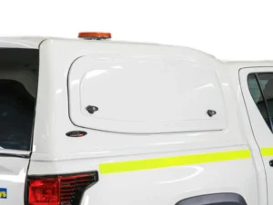 Razorback Tradesman Steel Canopy solid side panel