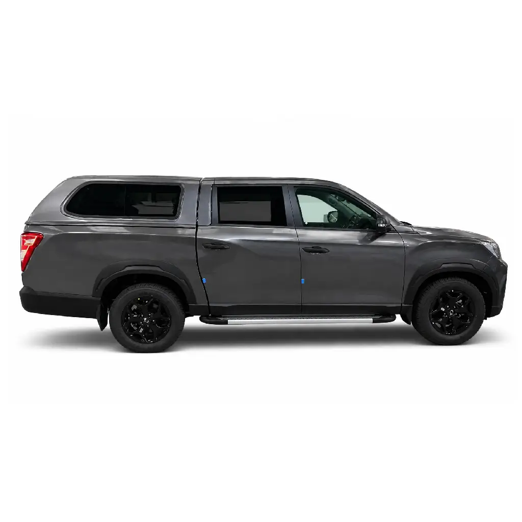 Ssangyong Musso LWB - Dual Cab Fibreglass Canopy (2019+) - Image 2